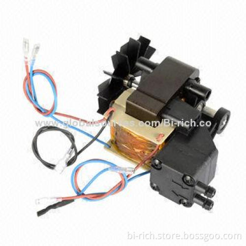 Dual Voltage Piston Motor for Nebulizer